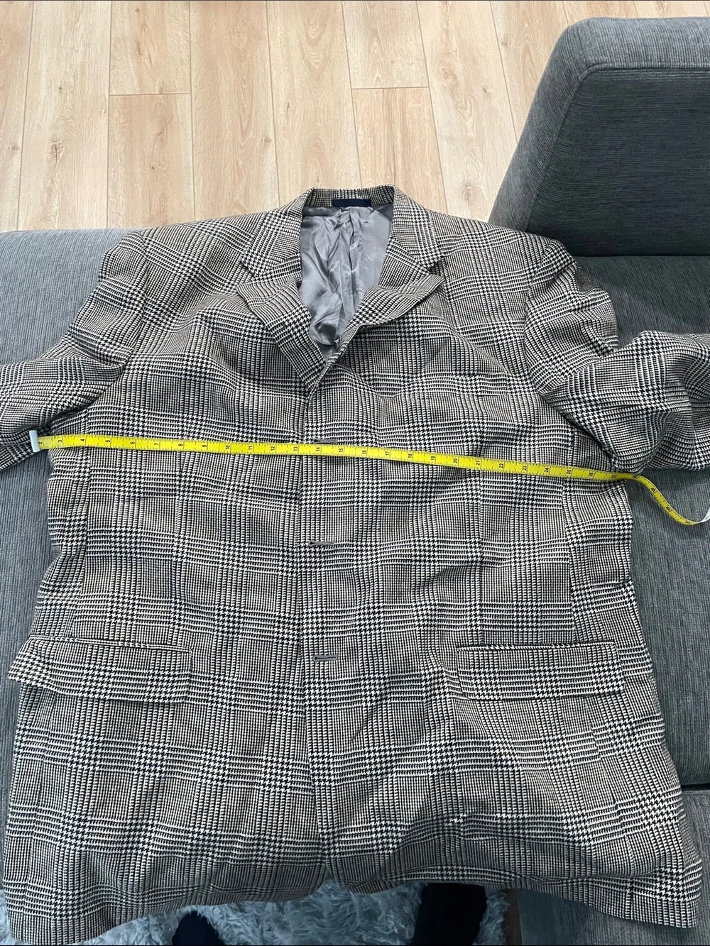 Burberry Blazer - Men's Grey Check